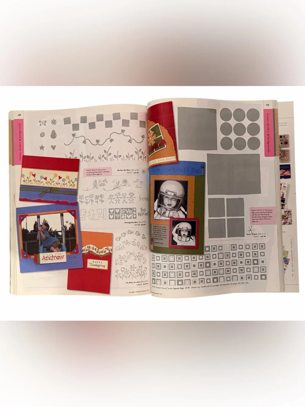 Stampin' Up! Idea Book & Catalog 2004-2005 Edition